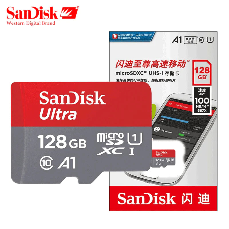 Cartão de Memoria Micro SD SanDiskUltra